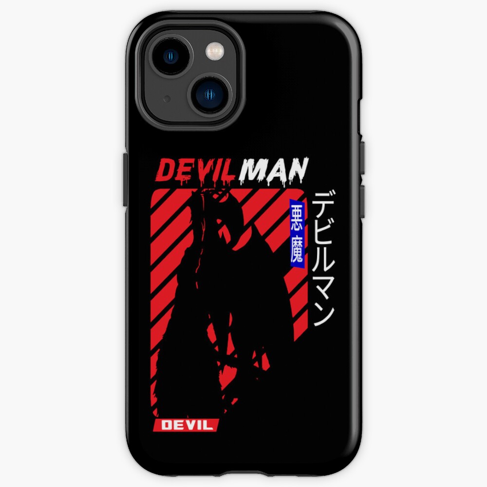 New Devilman Crybaby Red Devilman Iphone Case