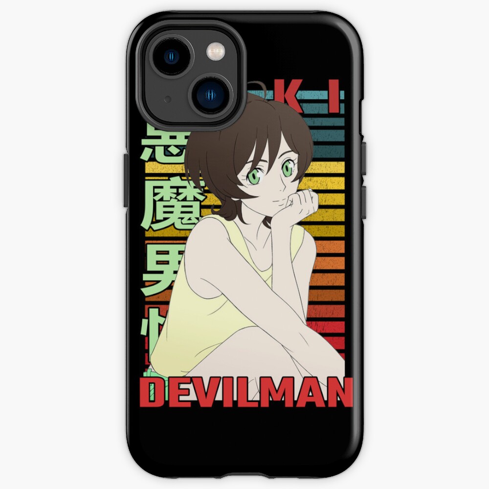 Miki Makimura Devilman Retro Anime Iphone Case