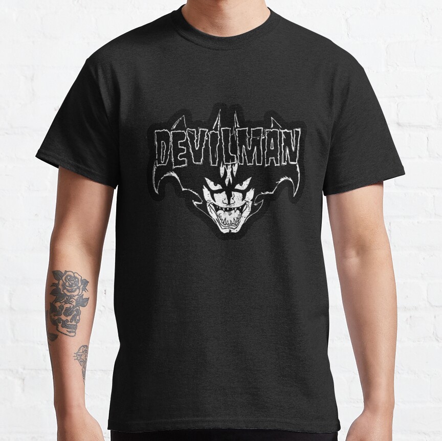 New Devilman Crybaby Logo T-Shirt - Image 2