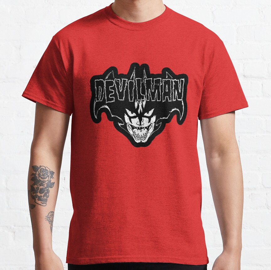 New Devilman Crybaby Logo T-Shirt - Image 8