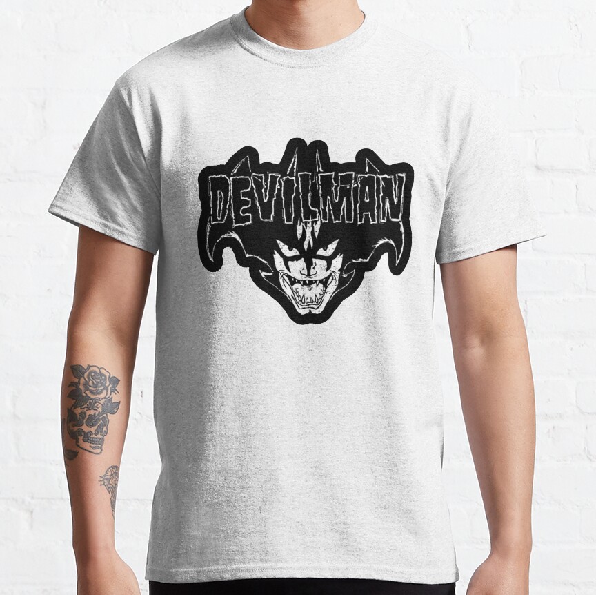 New Devilman Crybaby Logo T-Shirt - Image 4