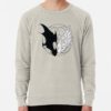 ssrcolightweight sweatshirtmensoatmeal heatherfrontsquare productx1000 bgf8f8f8 3 - Devilman Store