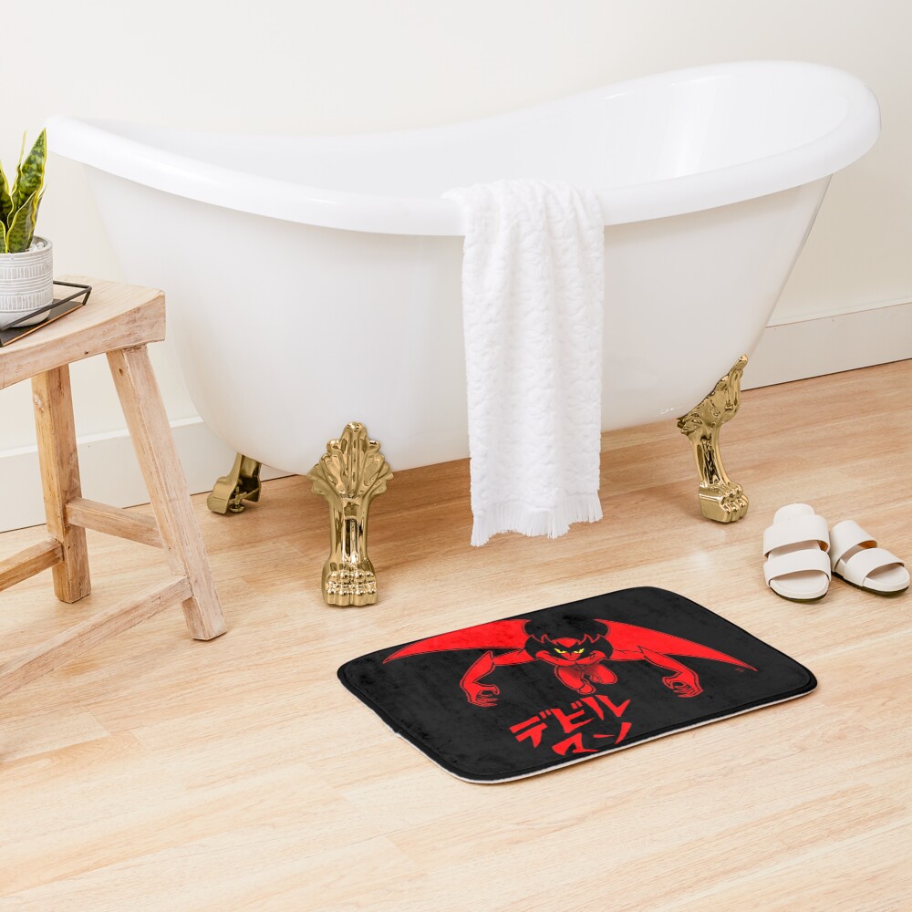 Devilman Manga Vintage Bath Mat - Image 2