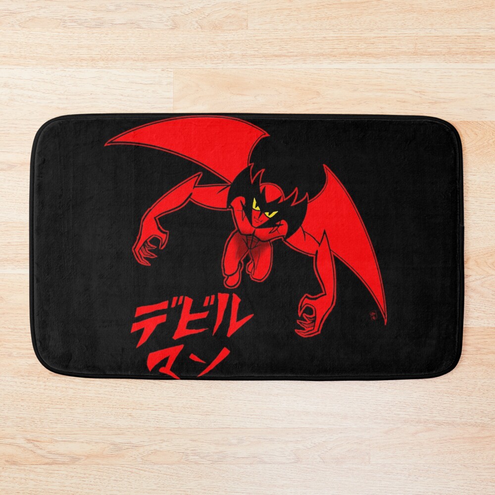 Devilman Manga Vintage Bath Mat