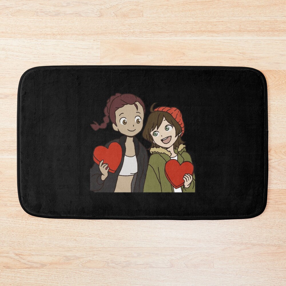 Devilman Kuroda & Makimura Bath Mat